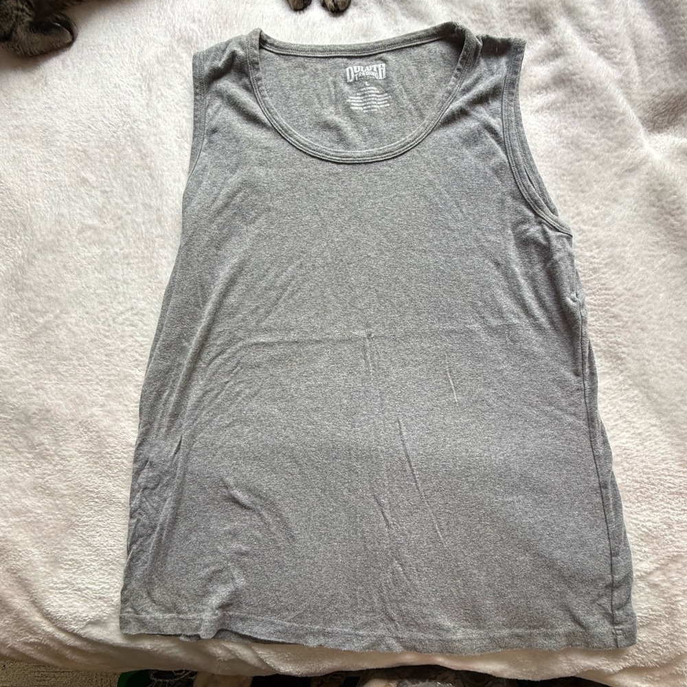 Duluth Trading Co. Charcoal Gray Tank Top